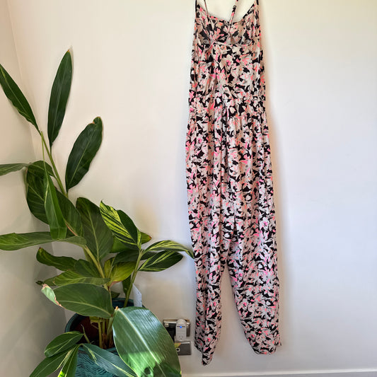 Atmosphere Size 8 Floral Print Jumpsuit