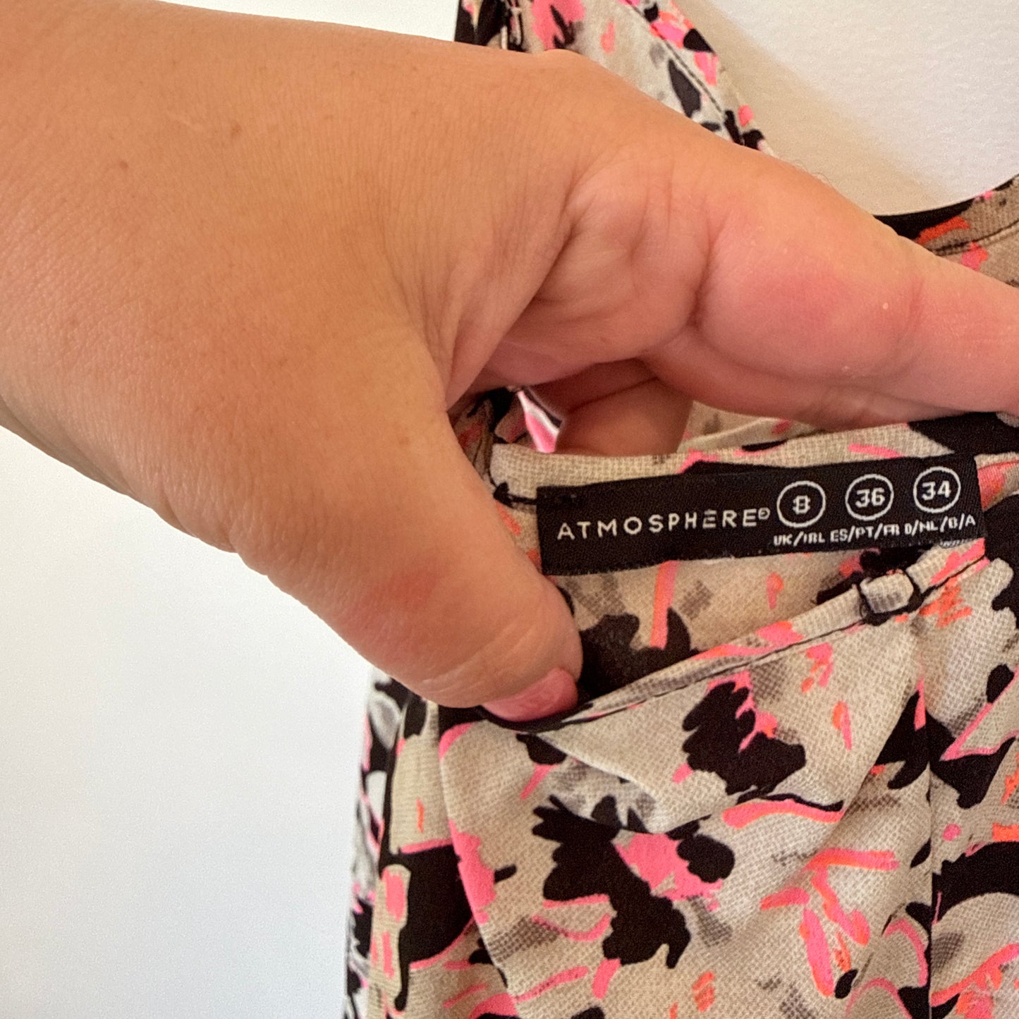 Atmosphere Size 8 Floral Print Jumpsuit