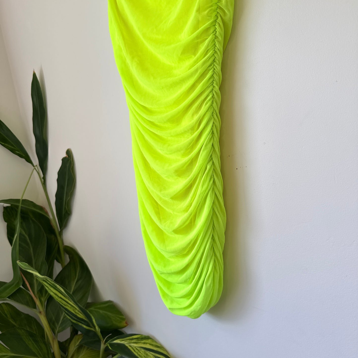 Shein Size S One-Shoulder Ruched Mini Dress