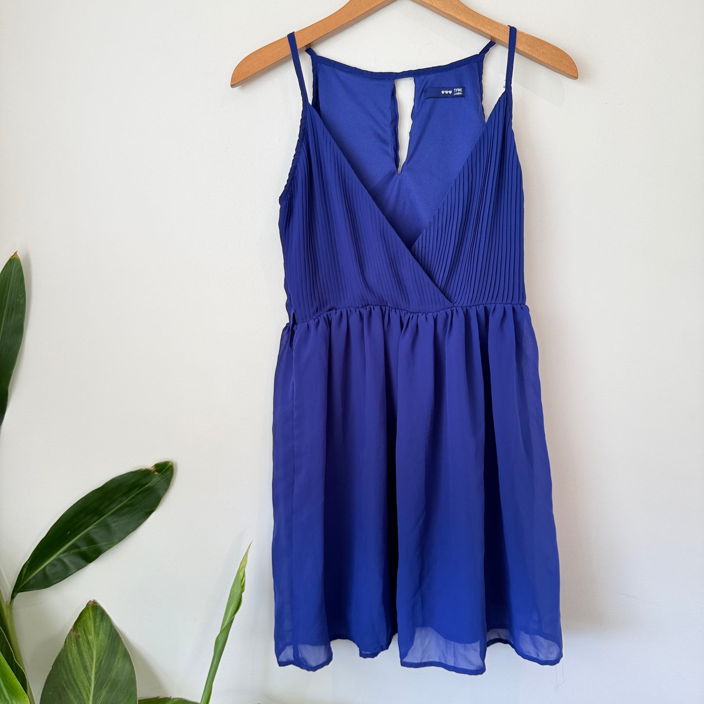 TFNC Size M Royal Blue Mini Dress