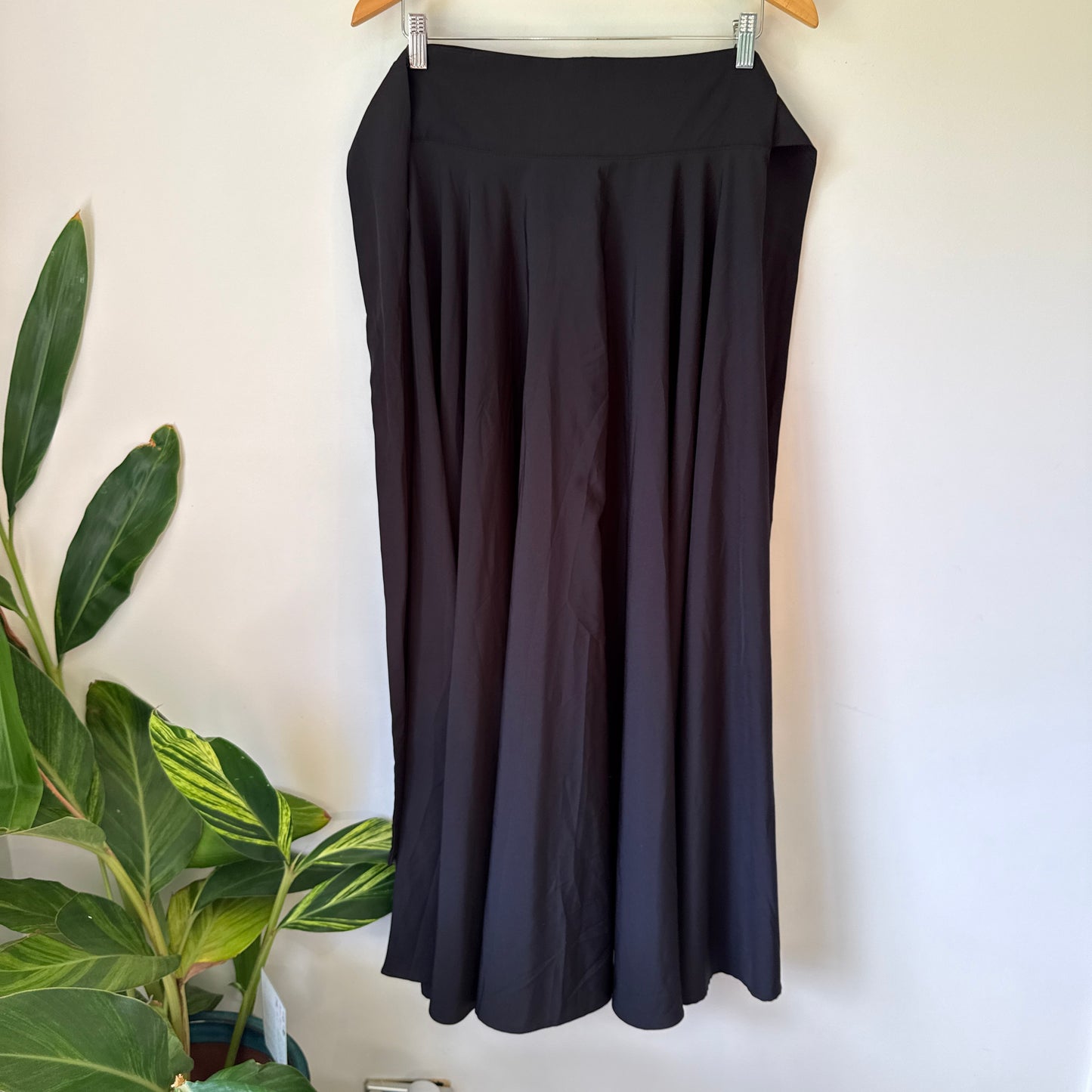 Shein Size L Black Maxi Skirt