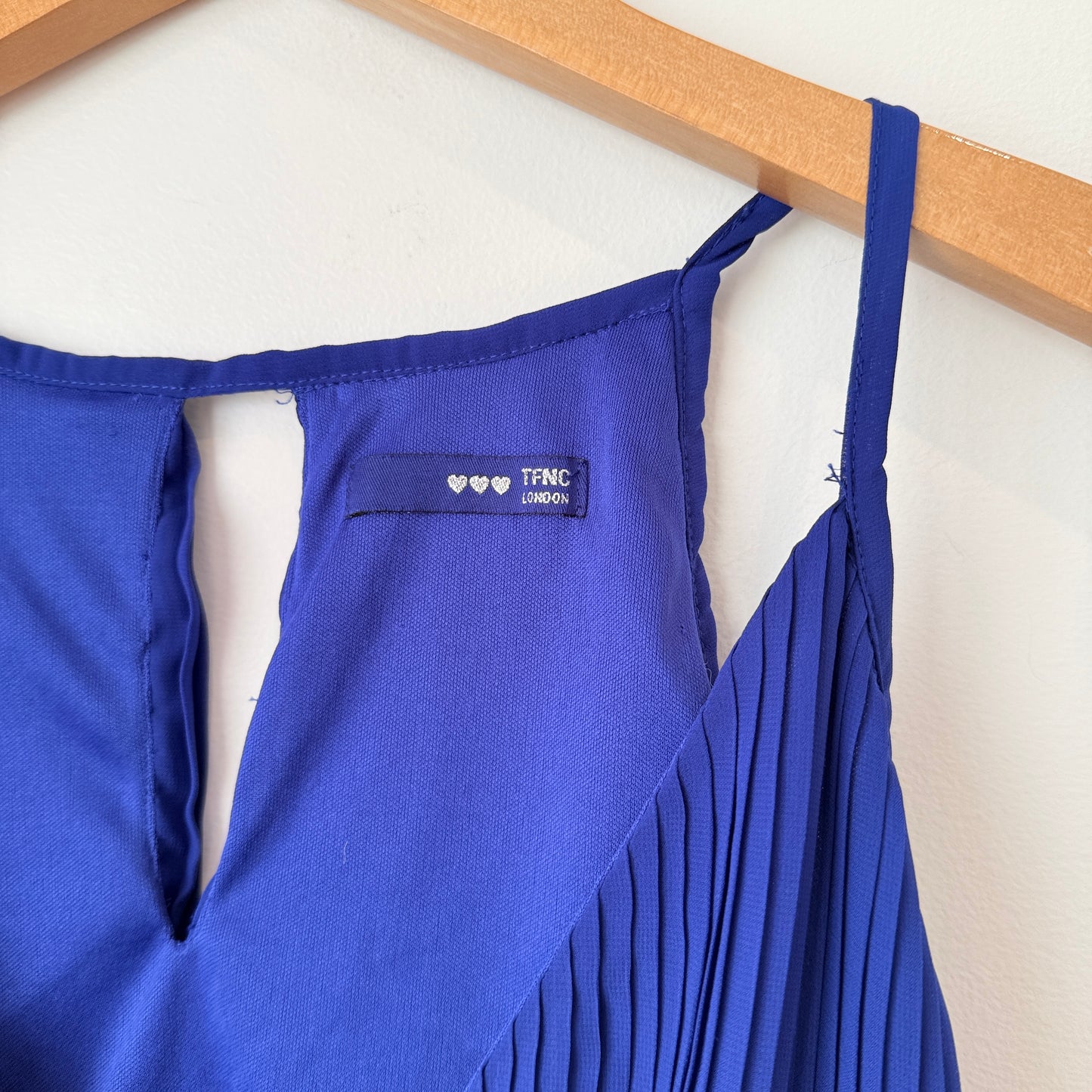 TFNC Size M Royal Blue Mini Dress