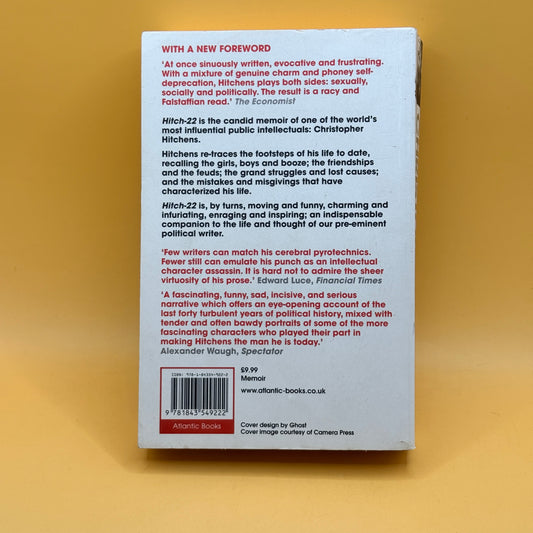 Hitch-22: A Memoir by Christopher Hitchens