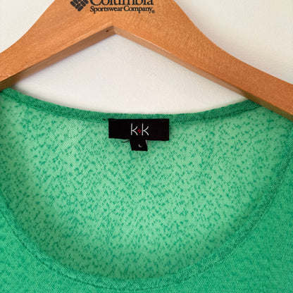K&K Size L Green Tunic