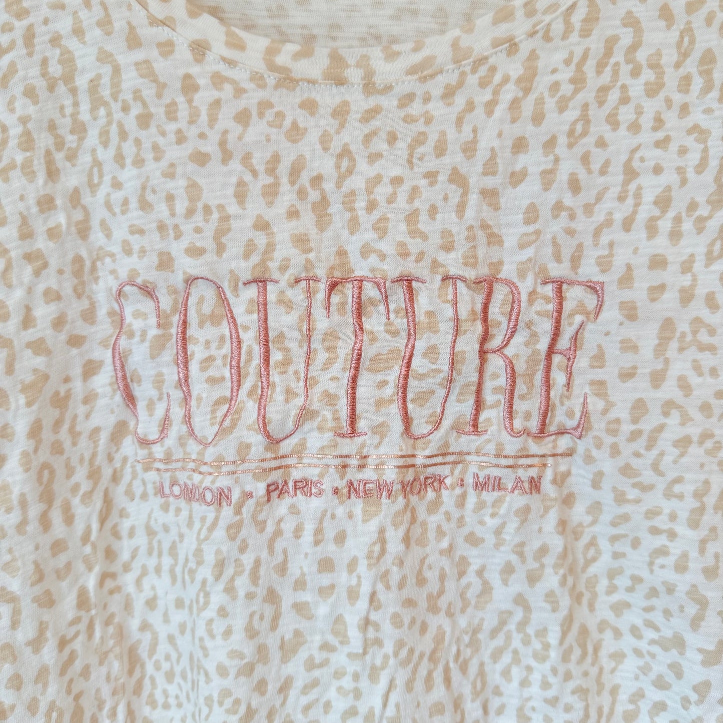 Just Jeans Size L Couture Cotton Tee