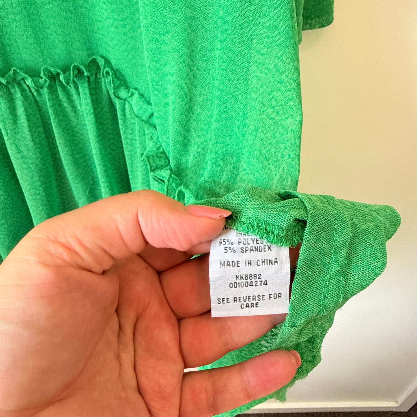 K&K Size L Green Tunic