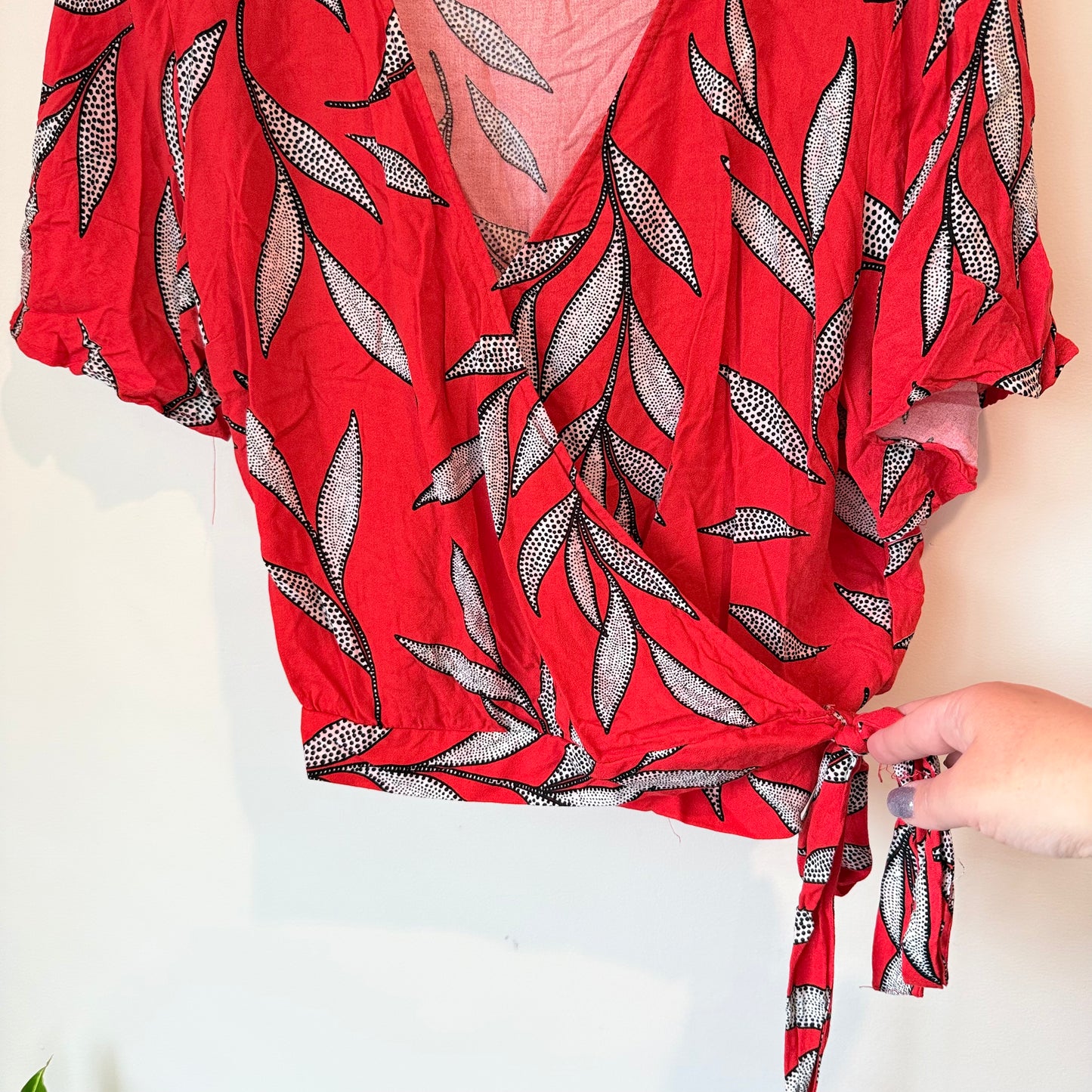 H&H Size 18 Viscose Wrap Top