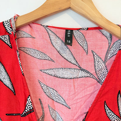 H&H Size 18 Viscose Wrap Top