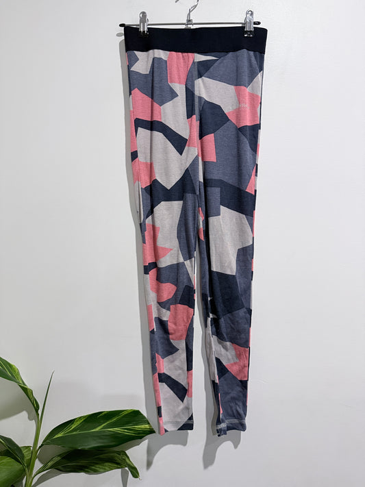 Hunting & Fishing Geometric Print Thermal Leggings Multi - S