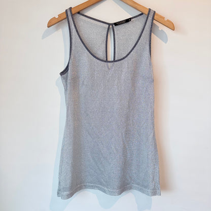 Keith Mathieson Luxury Wear Size 10 Metallic Top