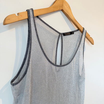 Keith Mathieson Luxury Wear Size 10 Metallic Top