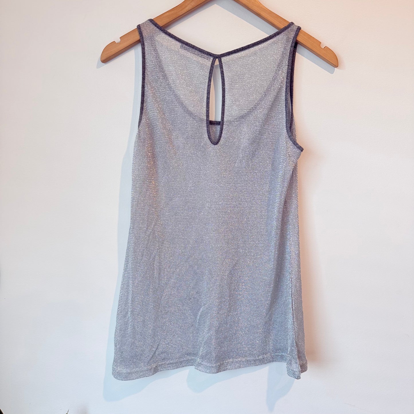 Keith Mathieson Luxury Wear Size 10 Metallic Top