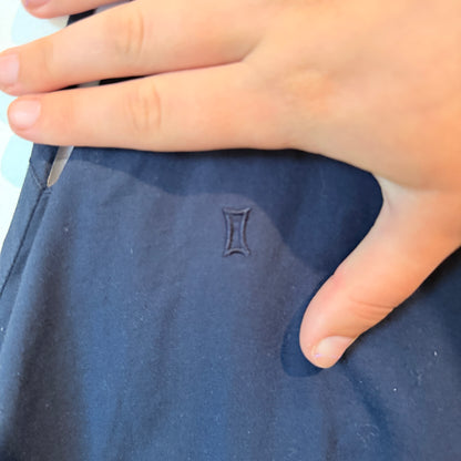 Brand Unknown U/Arm 52cm Navy Blue Minimalist Slip Dress