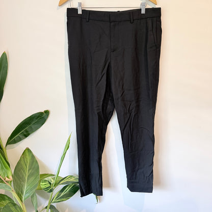 Ralph Lauren Polo Size 10 Black Wool Pants