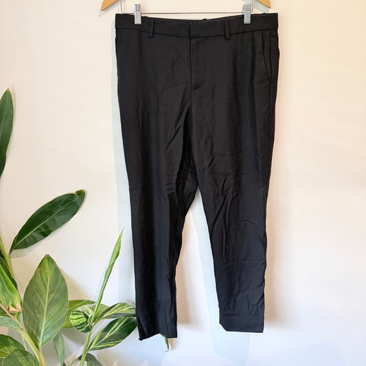 Ralph Lauren Polo Size 10 Black Wool Pants