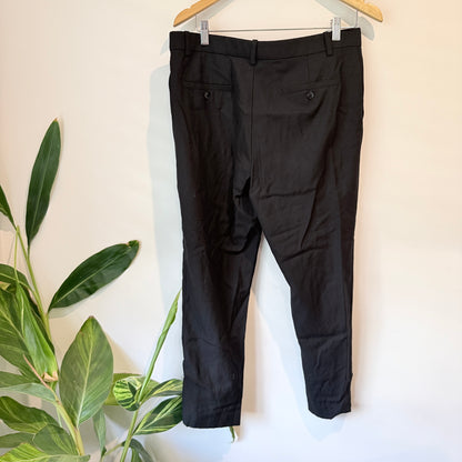 Ralph Lauren Polo Size 10 Black Wool Pants