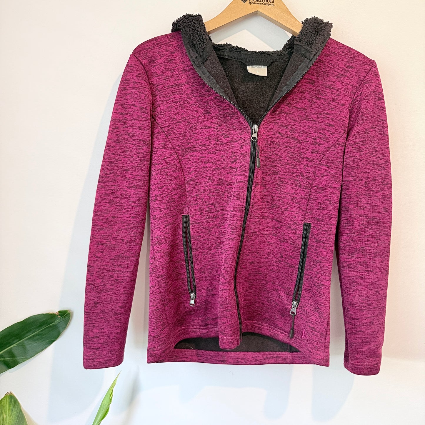 TRAIL Size S Full-Zip Fleece Jacket