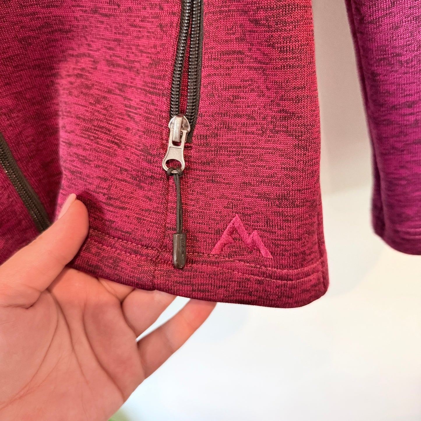 TRAIL Size S Full-Zip Fleece Jacket