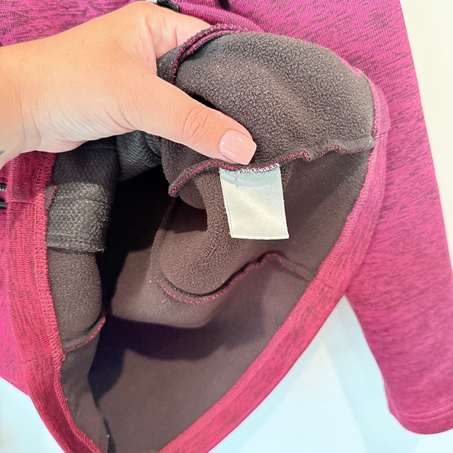 TRAIL Size S Full-Zip Fleece Jacket