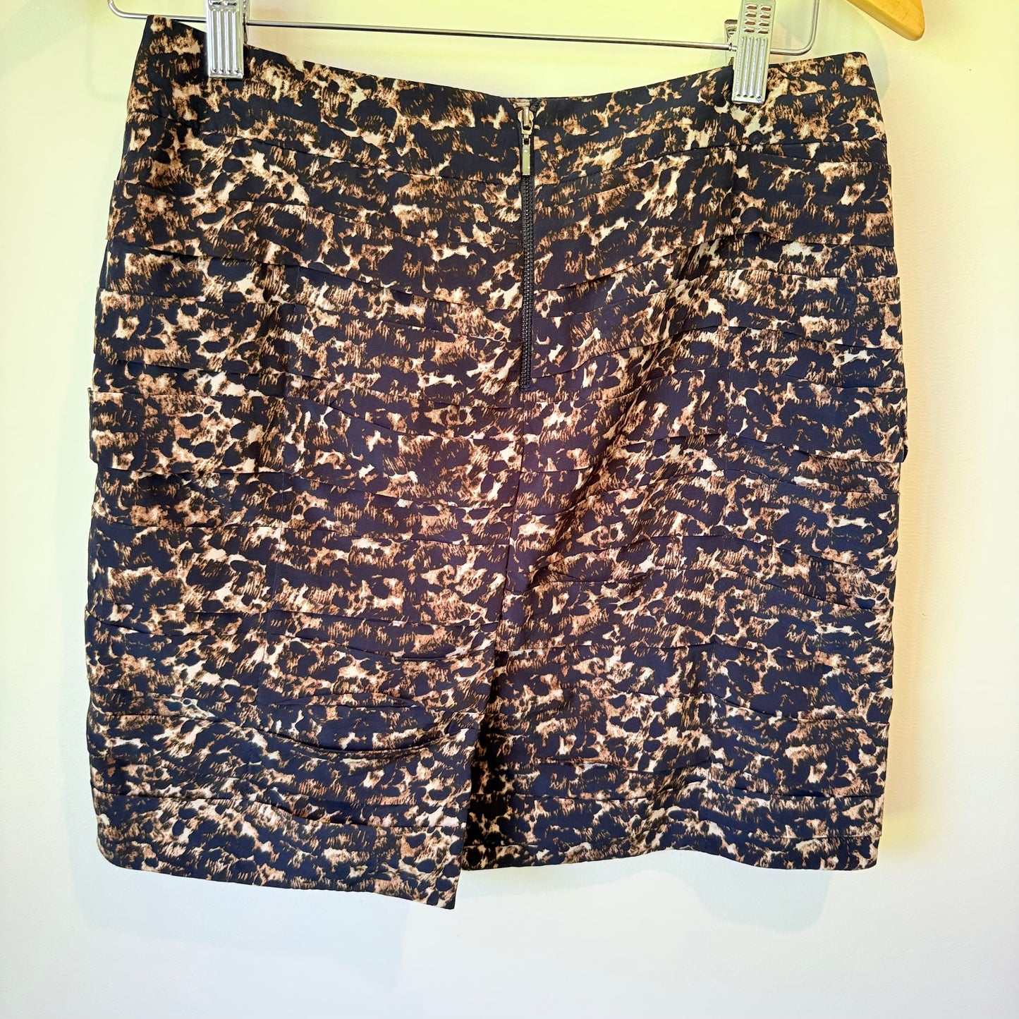 2Me Dark Leopard Print Mini Skirt - 70cm waist