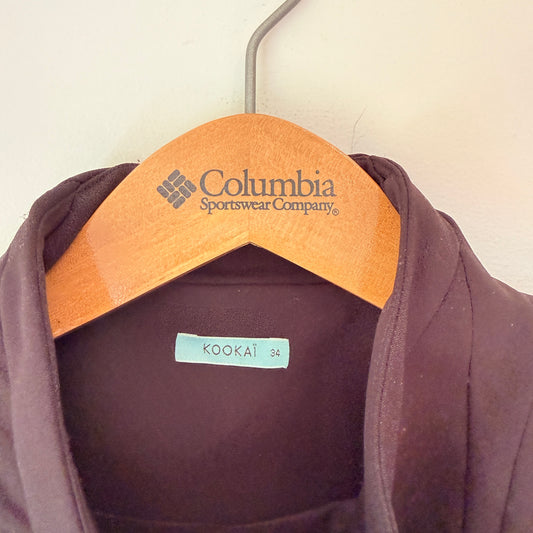 Kookai Black Structured Jacket - Size 34