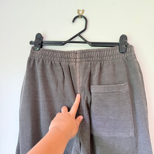 IFD Size M Dark Grey Fleece Sweatpants