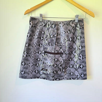 X-girl Size 2 Snake Print Mini Skirt