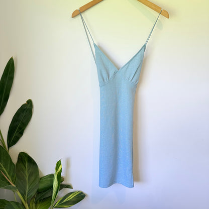 H&M Glitter Mini Dress -  U/Arm 40cm