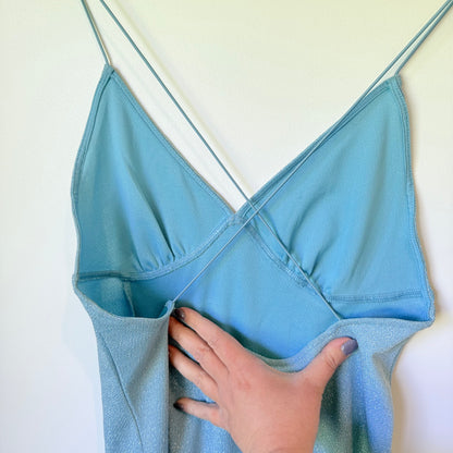 H&M Glitter Mini Dress -  U/Arm 40cm