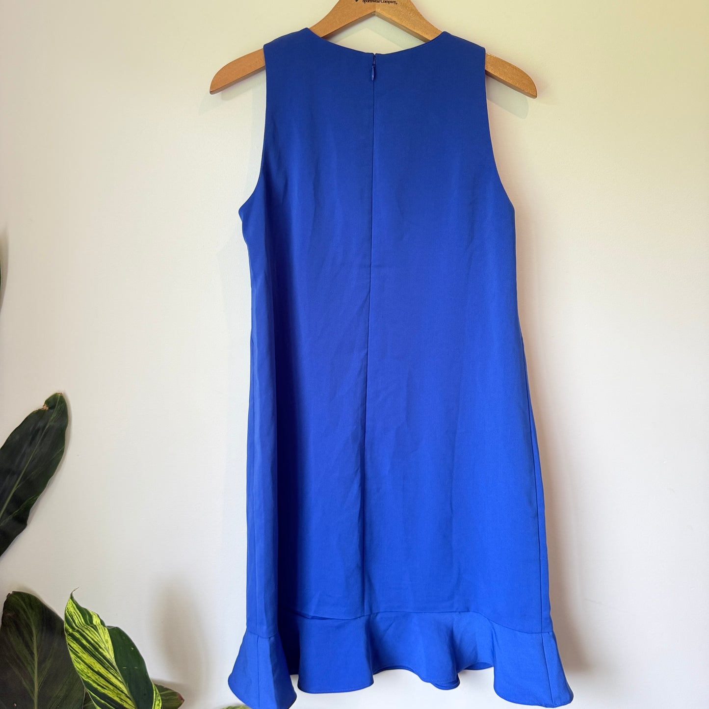 Ann Taylor Size U/Arm 43cm Cobalt Blue Sleeveless Fit & Flare Dress