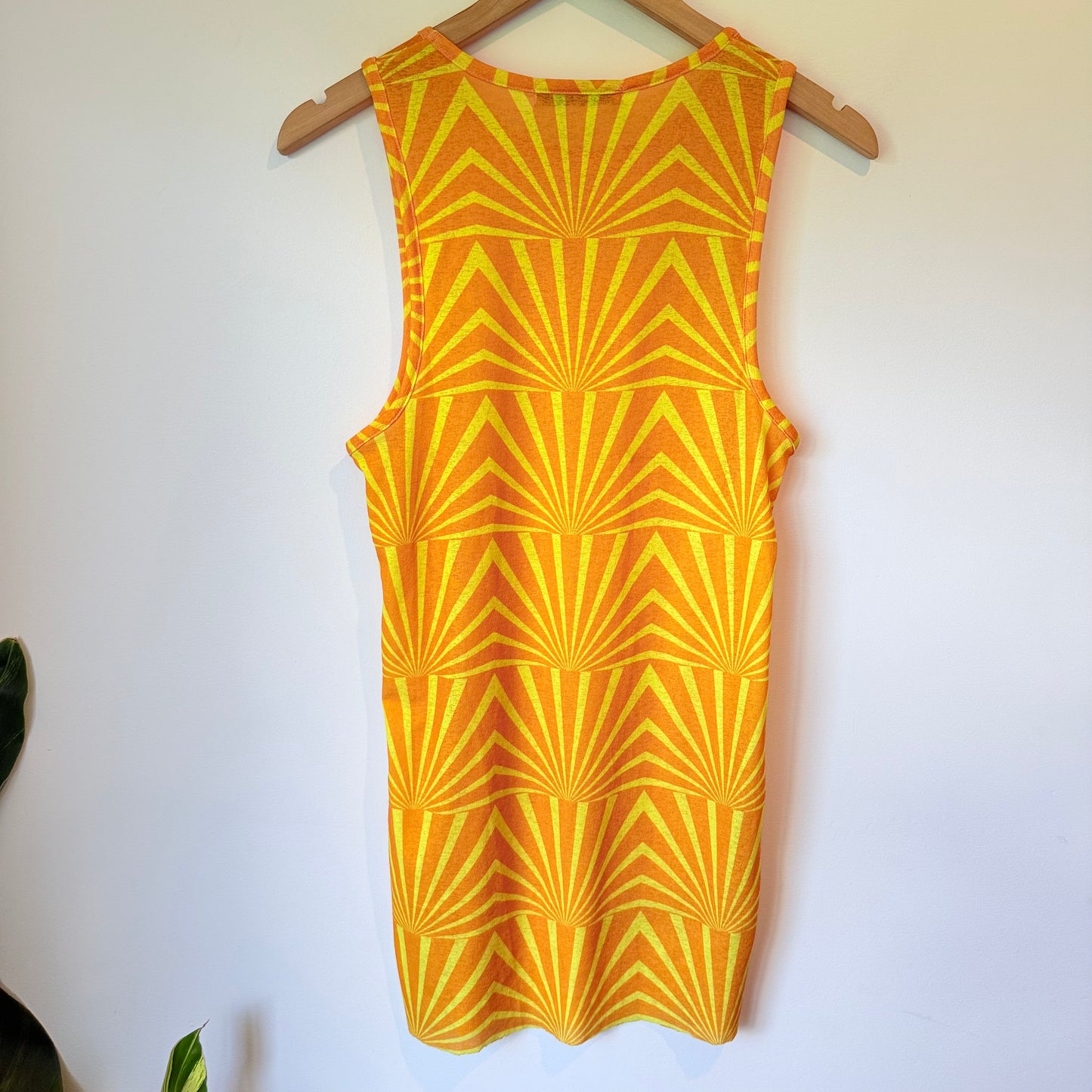 It’s Now Cool Premium Size M Raw Edge Beach Dress