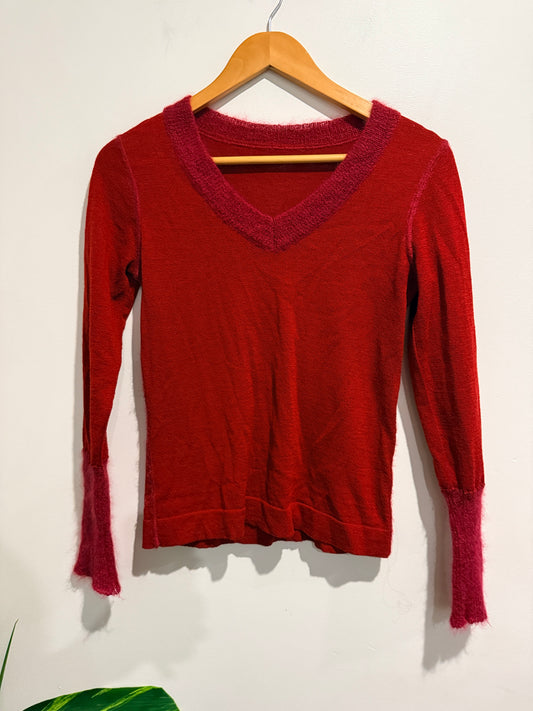 Visage Merino Knit Top - M