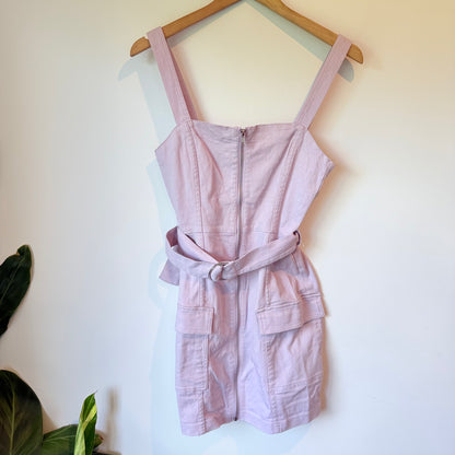 H&M Pink Denim Dress - XS