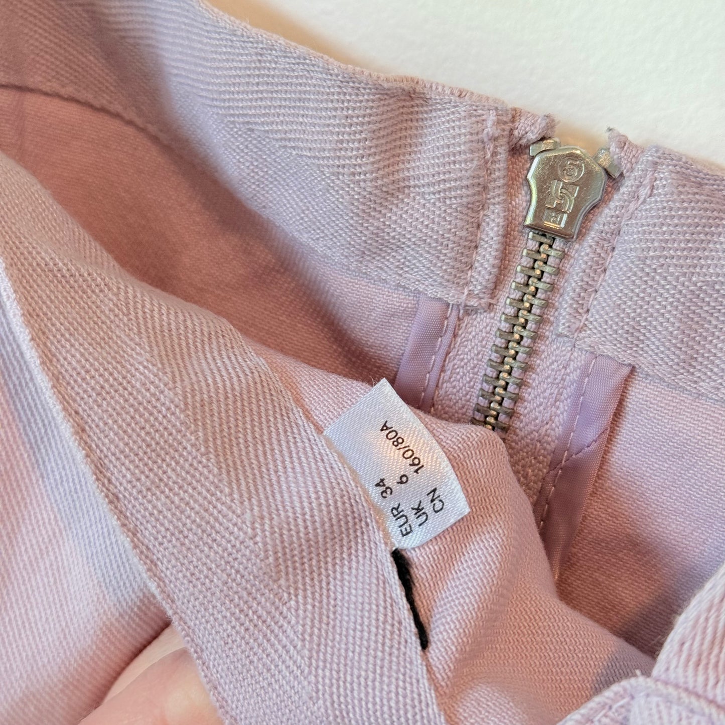 H&M Pink Denim Dress - XS