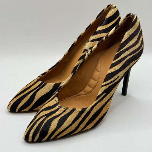IRO Paris Zebra Print Hair-On Hide Stilettos – Size 36