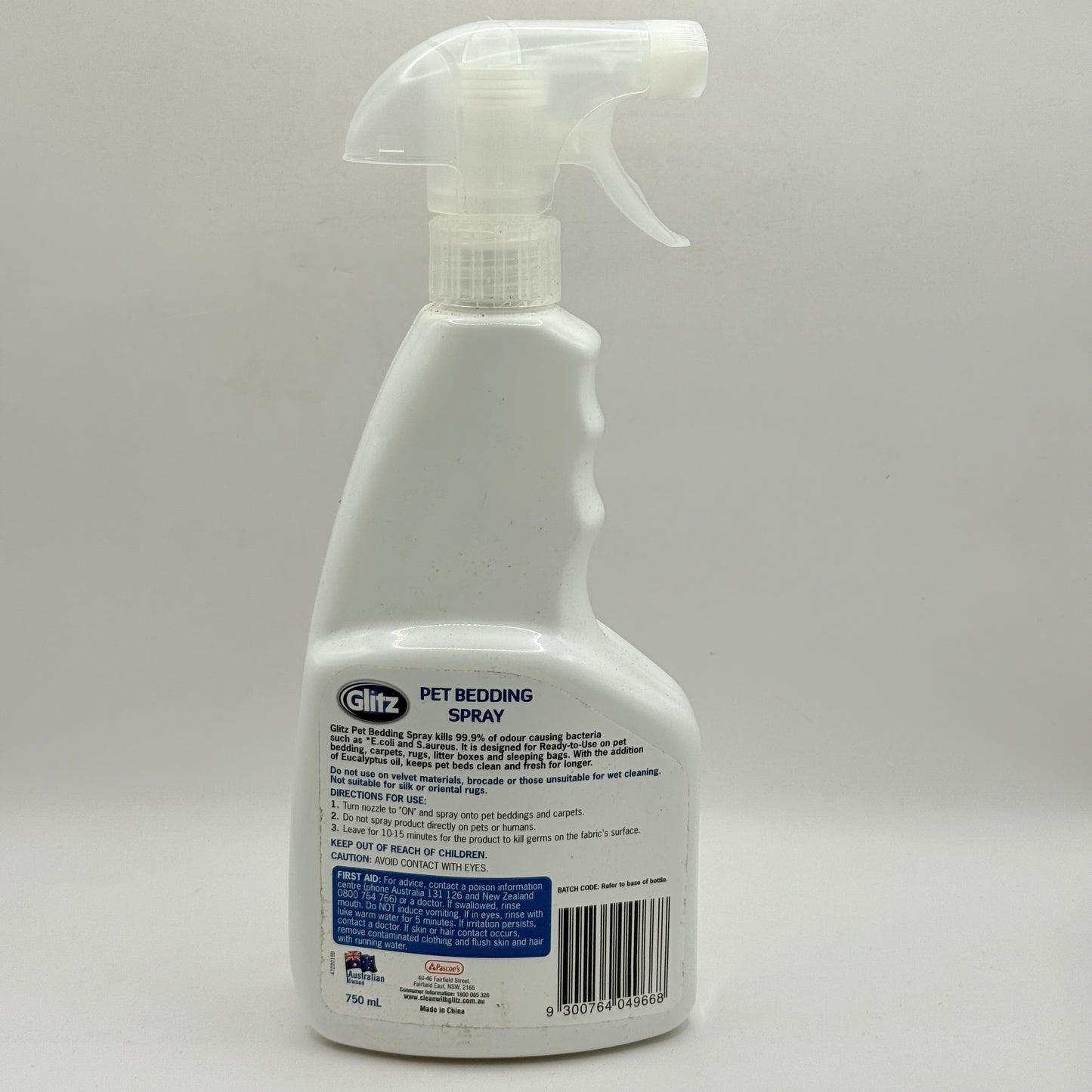 Glitz Pet Bedding Spray 750ml