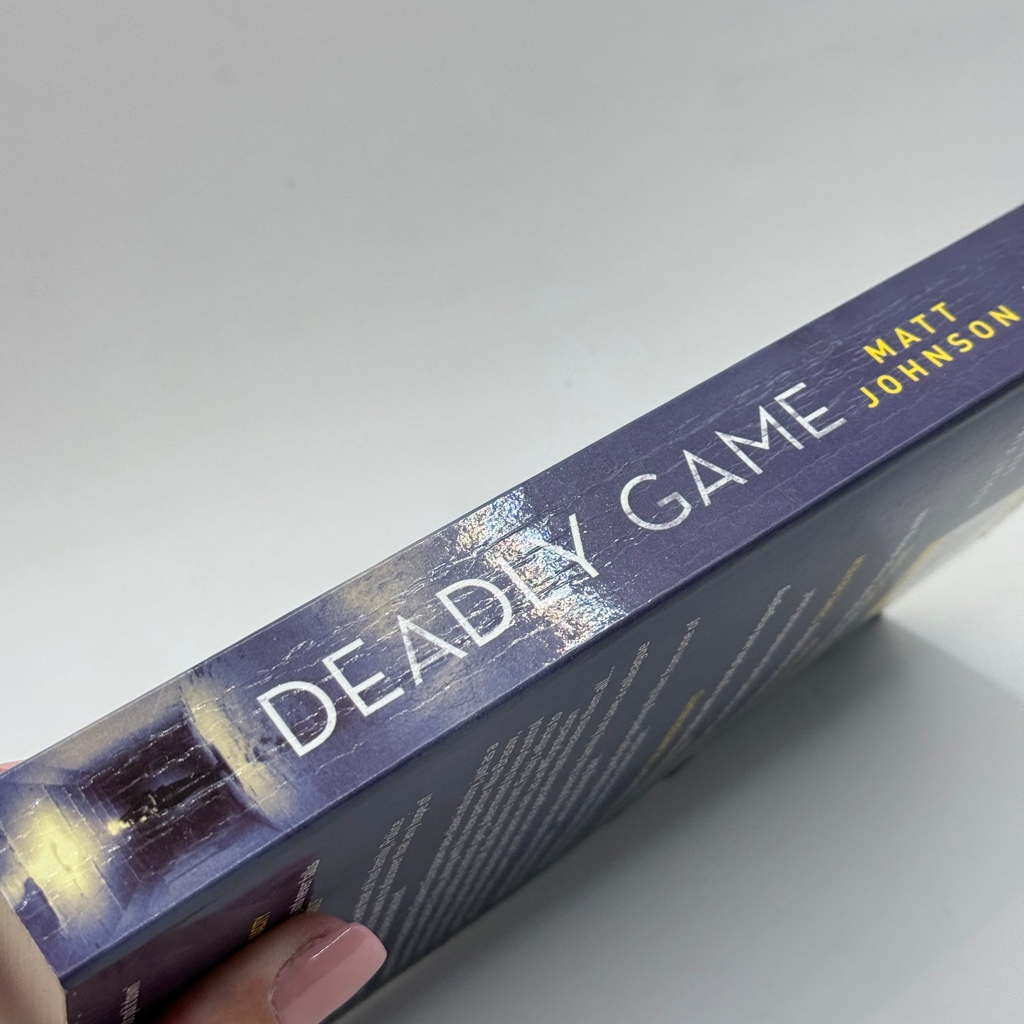 Deadly Game by Matt Johnson