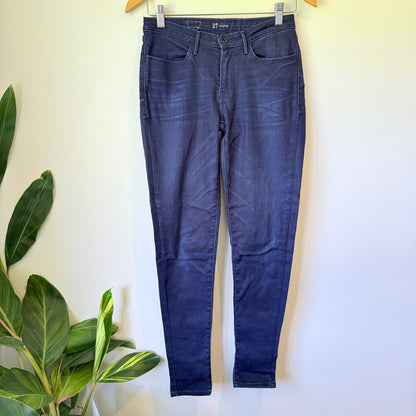 Levi Strauss Size 27 Dark Blue Skinny Jeans