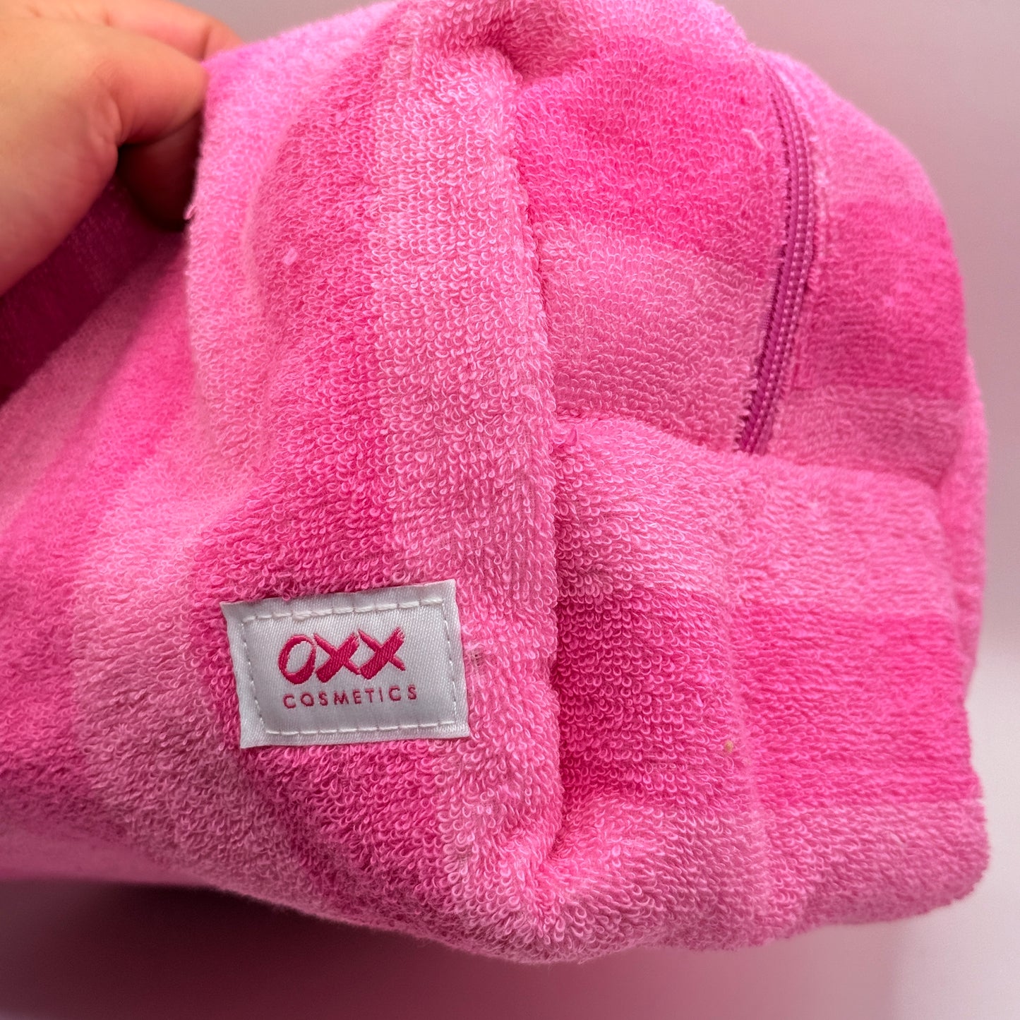 OXX Cosmetics Terry Cloth Makeup Bag