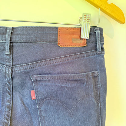 Levi Strauss Size 27 Dark Blue Skinny Jeans