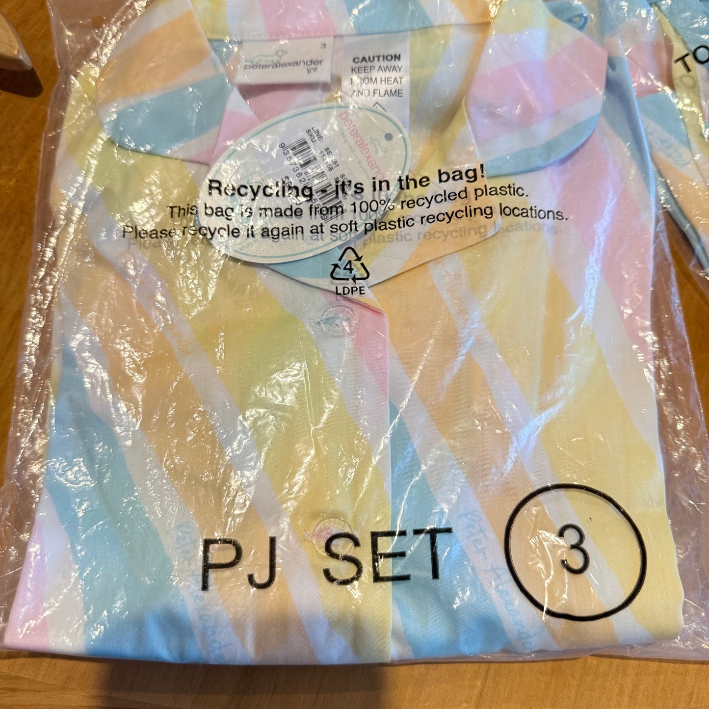 Peter Alexander Kids Short Sleeve PJ Set