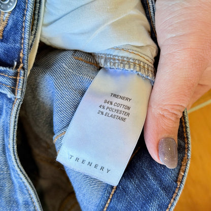 Trenery Size 4 Women’s Blue Skinny Jeans