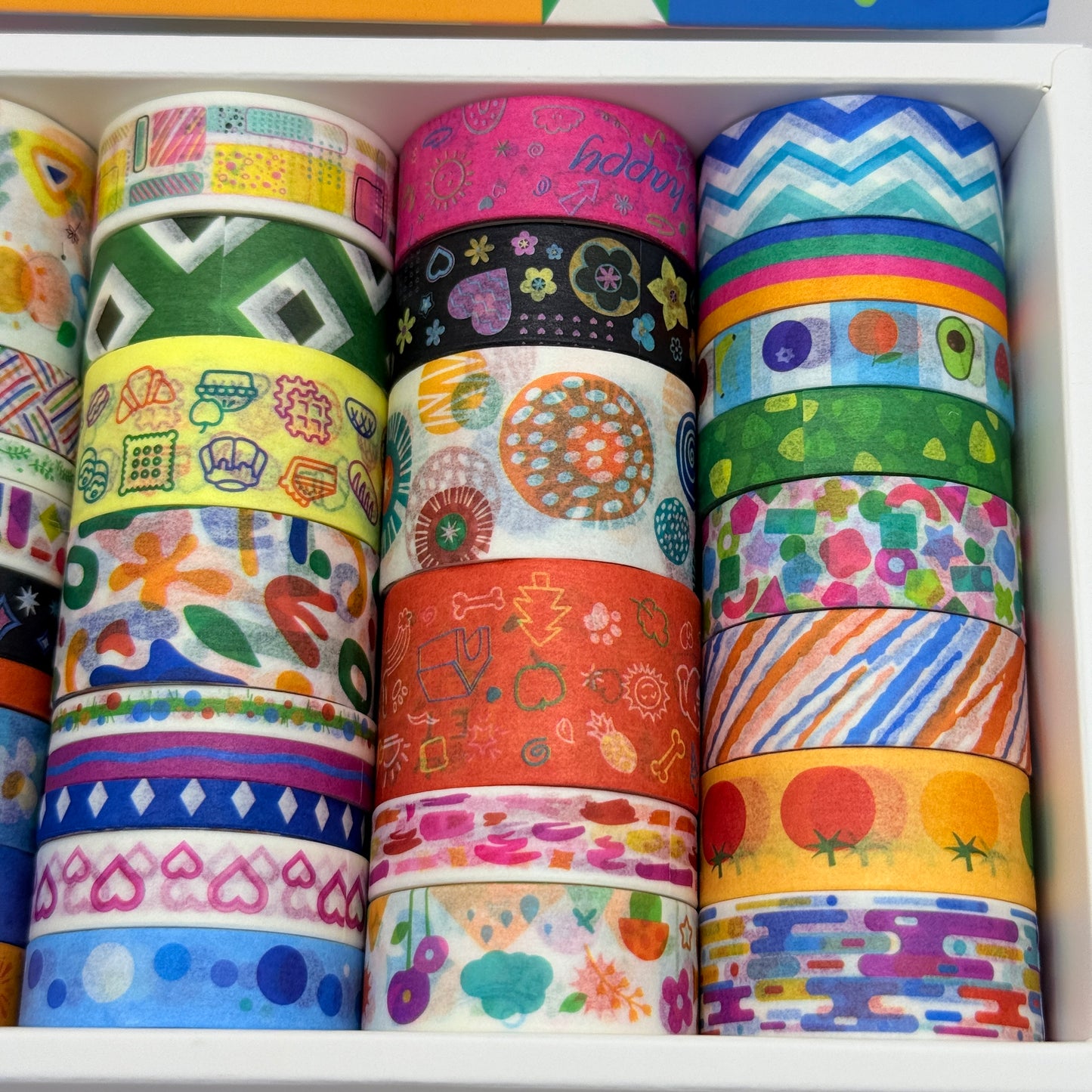 Palette Days Washi Tape Set 40 Rolls Boxed