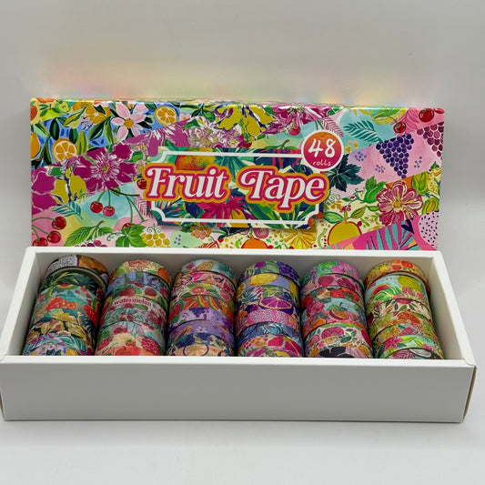 Fruit Tape Washi Tape Set 48 Rolls Boxed