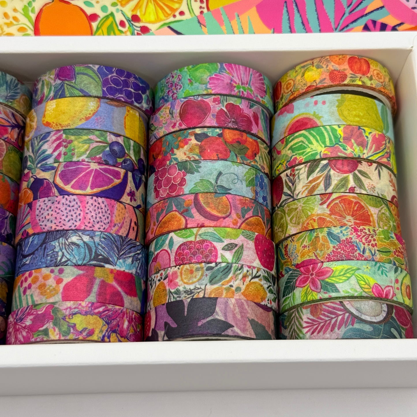 Fruit Tape Washi Tape Set 48 Rolls Boxed