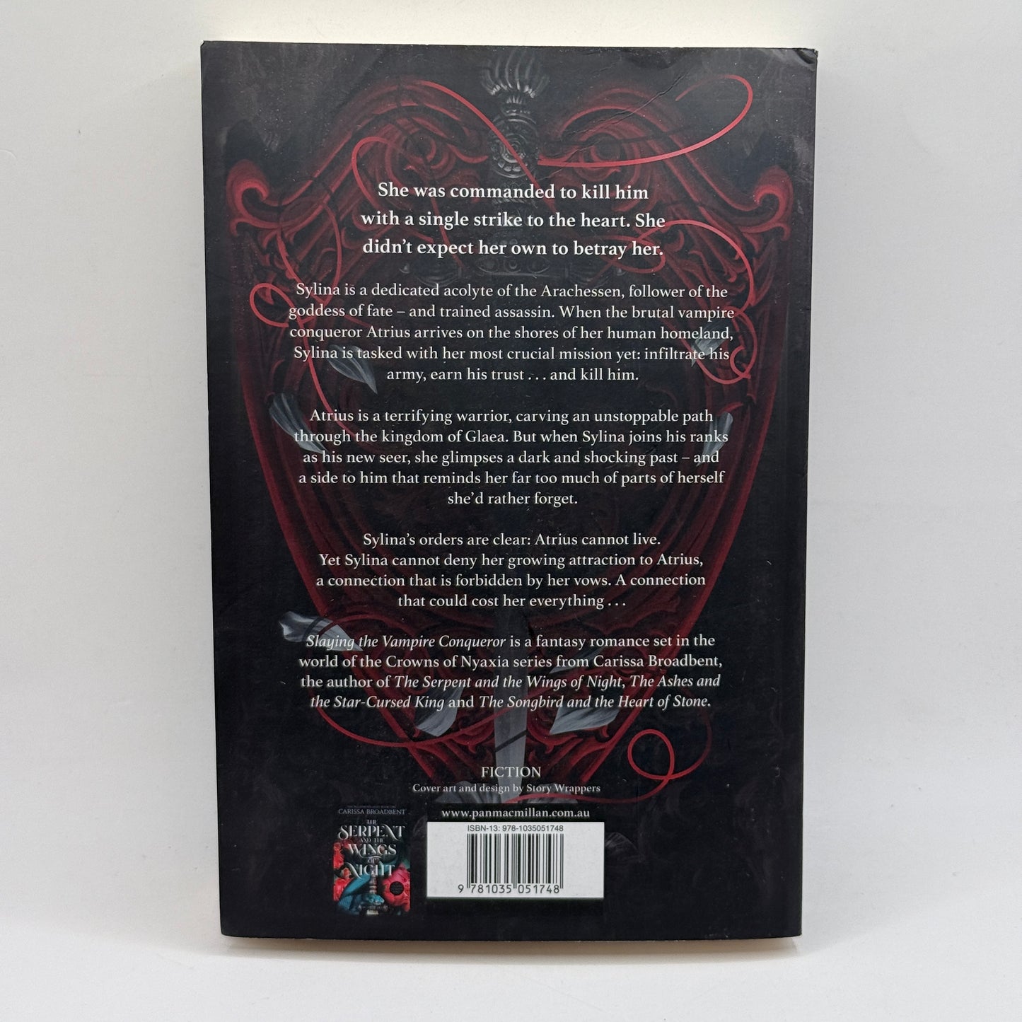 Slaying the Vampire Conqueror by Carissa Broadbent