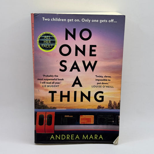 No One Saw a Thing by Andrea Mara