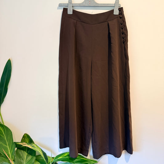 Veronika Maine Size 8 Wide-Leg Cullottes