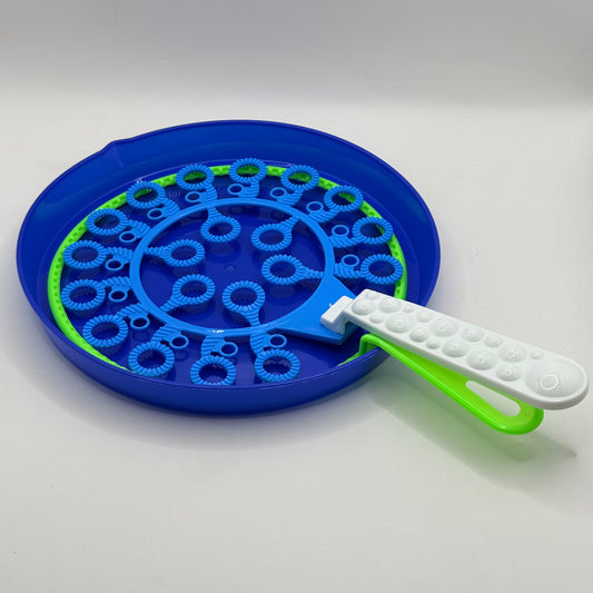 Giant Bubble Wand Set with Blue Tray