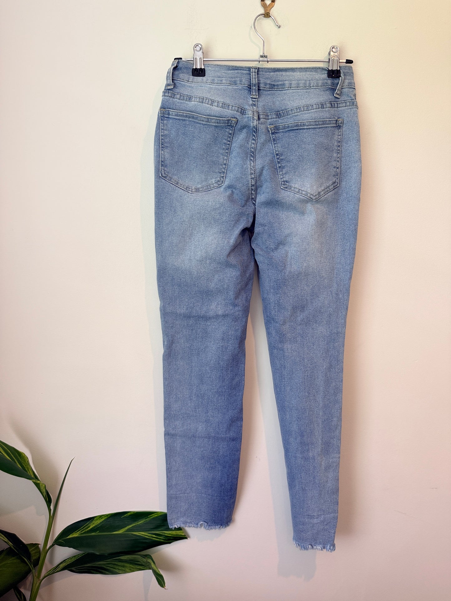 Brand Unknown Size S Waist 64cm Light-Wash Denim Jeans